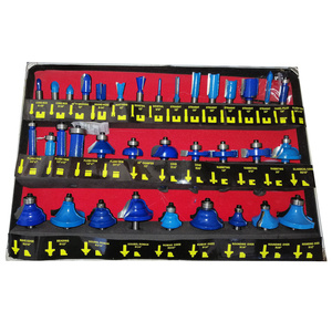 Zestaw frezów do drewna 35 el. trzpień 8mm frez Oberfräsen-Satz 35-tlg. im Koffer Tooling Wood 35 items zdjęcie nr 2