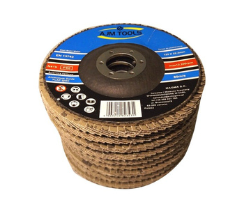 Tarcza tarcze lamelka listkowa 125mm 80 do metalu AJM TOOLS zdjęcie nr 6