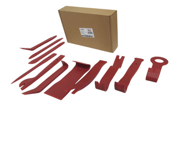 Zestaw ściągaczy do tapicerki 11 cz. spinek kołków łomy dźwignie 11el otwieraki otwieracze klucze trim removal set nylon 11pcs zdjęcie nr 1