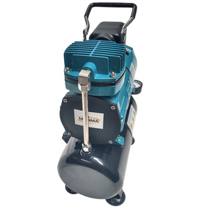 Kompresor z butlą 3,5 litra do aerografu TC-862T cichy kompresor Magma zdjęcie nr 4