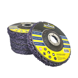 Dysk krążek tarcza 125 do usuwania rdzy farby włosy murzyna włóknina fioletowa tarcza do szlifowania metalu 125mm tarcze ściernica do czyszczenia piast zdjęcie nr 21