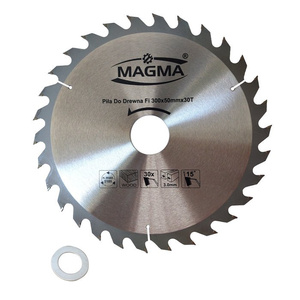 Piła tarcza tarcze do cięcia drewna 300mm 30T z widią 300x50 32/30 mm x 30 zębów widiowa Magma 300x50x30t zdjęcie nr 3