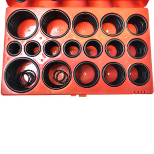 Oringi metryczne zestaw uszczelka oring 419 elementów 1090F 419 Rubber O Ring Oring Seal Plumbing Garage Set Kit 32 Sizes With Case 419pc 1090F zdjęcie nr 13