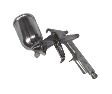 Kompresor TC09K z pistoletem lak. K-3 z wężykiem spiralnym 1/4-1/4 zdjęcie nr 4