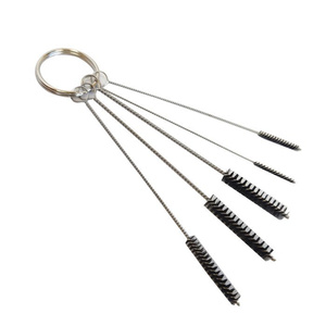 Zestaw szczoteczek do czyszczenia aerografów zestaw szczotek przetyczek wyciory 17 elementów AH507 zdjęcie nr 8