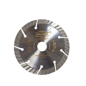 Tarcza diamentowa segmentowa turbo do cięcia betonu 125x22,2mm MSP125 Magma MSP 125 125MM 125x22,2 125 x 22,2 125x22,2mm zdjęcie nr 3