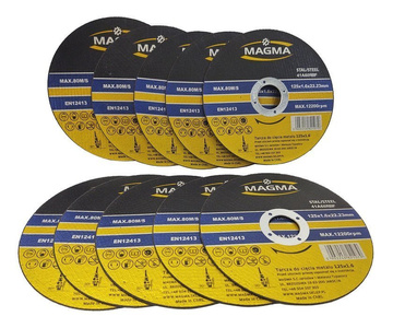 Tarcza do cięcia stali metalu 125x1,6 tarcze Magma pakiet 10 sztuk zdjęcie nr 3