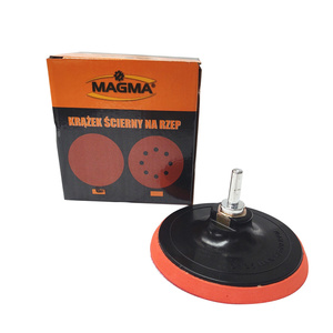 Zestaw krążki na rzep papier ścierny PEX 125mm 125 mm gr 240 krążek 100 szt + dysk na rzep szlifierski z gąbką 125 mm 125mm zdjęcie nr 4