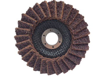 Tarcza lamelowa z włókniny 125 czerwona szlifowania polerowania włóknina lamelka listkowa zdjęcie nr 12