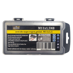 Zestaw do naprawy gwintów M11x1,50 MAGMA F1047-G-1 zdjęcie nr 2