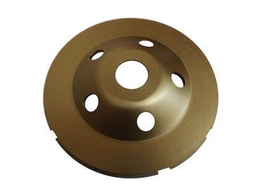 Tarcza diamentowa garnkowa 125x22,2 segmentowa DCWD125 diament 5mm Magma głowica do szlifowania betonu podwójny segment zdjęcie nr 5