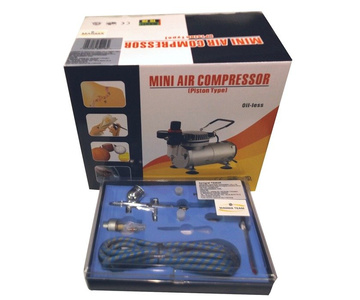 Kompresor do malowania TC-20C z aerografem TG-203K zdjęcie nr 11