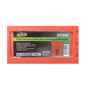 Ściągacz dwuramienny belkowy koła kierownicy 160mm do łożysk OT232 do demontażu koła kierownicy uniwersaln SCB-1078 1078D zdjęcie nr 11