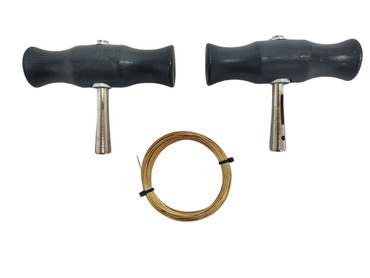 Zestaw do wycinania szyb samochodowych demontażu narzędzi uchwyt - linka 1218F zdjęcie nr 4