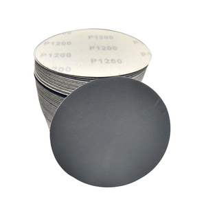 Krążki ścierne 125 mm papier na rzep do kamienia gr 1200 P1200 G1200 10 szt ścierny krążek samoprzylepne zdjęcie nr 3