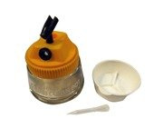 Słoik do czyszczenia aerografu pistoletu stojak 501 zbiornik czyszczący stacja