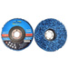 10 tarcz tarcze do szlifowania metalu stali z włókniną niebieska 125 dysk krążek do usuwania rdzy farby włosy murzyna BRICK METAL WOOD zdjęcie w nawigacji nr 3