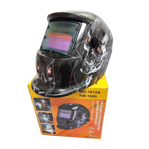 Przyłbica maska spawalnicza + filtr 108LD KM1600 1612A czaszka marki Magma z funkcją szlifowania Terminator zdjęcie nr 9