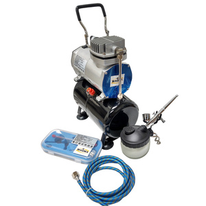 Zestaw do aerografii kompresor z butlą 20T aerograf AB-130 słoik do czyszczenia 502 AB130 AB 130 zdjęcie nr 12