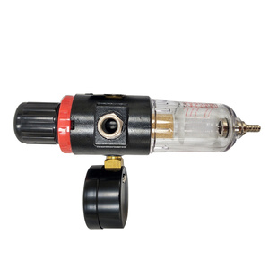 Reduktor z odwadniaczem filtr cisnienia odwadniacz zespół uzdatniania powietrza blok powietrzny 1/4" AFR-2000 separator zdjęcie nr 11