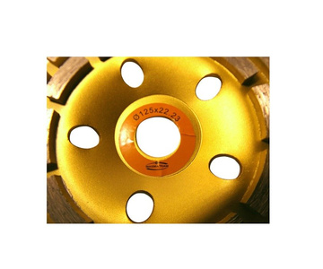 Tarcze diamentowe garnkowe 125x22,2mm segmentowa dwurzędowa turbo 125mm diament 5mm Magma zdjęcie nr 4