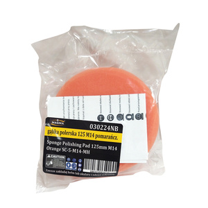 Gąbka polerska tarcze 125xM14 125x45 pomarańczowa zdjęcie nr 5