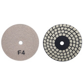 Tarcza diamentowa rzepik na sucho 100 mm TPP400 F4 szlifowania gres gresu kamień granit marmur poler polerowania polerska fazowania