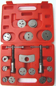 Zestaw do wyciskania wciskania tłoczków hamulcowych 18 el. 1009AB do zacisków hamulcowych separator zacisk tłoczki zdjęcie nr 11