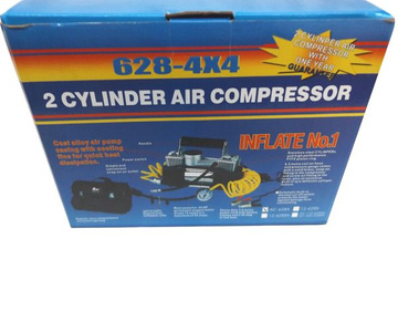 Mocny kompresor samochodowy 12v dwutłokowy BY-262 JD010 zdjęcie nr 9