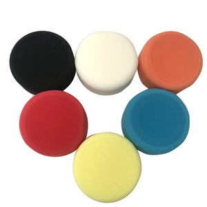 Zestaw gąbek gąbka biała czarna pomarańczowa żółta 125 6 szt miękka średnia twarda 125mm 125xm14 125x45 6 sztuk komplet zdjęcie nr 3