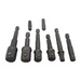 Adaptery redukcje nasadek do wkrętarki 1/4 3/8 1/2 8 sztuk socket adapter Zestaw adapterów nasadek do wkrętarki 8 sztuk  zdjęcie w nawigacji nr 3