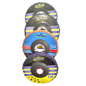 Zestaw ściernic tarcz tarcze do szlifowania metalu stali z włókniną czarna pomarańczowa fioletowa niebieska 125 dysk krążek do usuwania rdzy farby włosy murzyna BRICK METAL WOOD zdjęcie nr 7