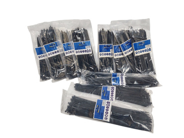 Zestaw opasek zaciskowych 1100 szt czarne z filtrem UV zdjęcie nr 11