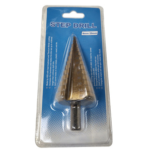 Wiertło stopniowe rozwiertak 4-39mm choinkowe stożkowe HSS zdjęcie nr 5