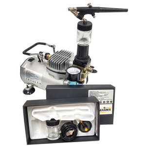 Kompresor mini aerograf AB138 AB 138 AB-138 0,3; 0,5; 0,8mm zestaw do malowania do aerografii sprężarka zdjęcie nr 16