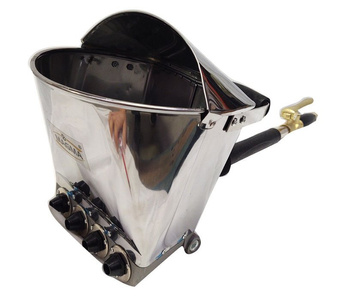 Tynkownica pneumatyczna do ścian i sufitów z metalowymi dyszami model 011DE agregat dysze 11 mm 8 szt zdjęcie nr 6