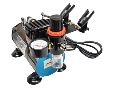 Kompresor do aerografów TC802K+TG130+AH305 zdjęcie nr 2