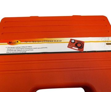 Tester ciśnienia miernik oleju dużo końcówek TU-11 adaptery próbnik 12 el.zestaw UK Wave Box Oil Pressure Meter Tester 1009G zdjęcie nr 9