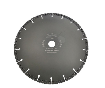 Tarcza diamentowa 230mm do stali kamionki gres vacuum MVBS 230 Magma MVBS + ALLCUT 230x22,2 230 x 22,2 230x22,2mm wielozadaniowa zdjęcie nr 1