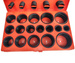 Oringi metryczne zestaw uszczelka oring 419 elementów 1090F 419 Rubber O Ring Oring Seal Plumbing Garage Set Kit 32 Sizes With Case 419pc 1090F zdjęcie w nawigacji nr 3