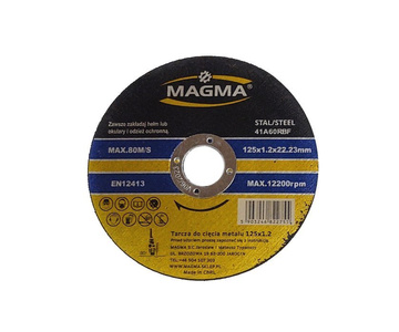 Tarcza do cięcia stali metalu 50szt. 125x1,2 tarcze 125mm Magma zdjęcie nr 2