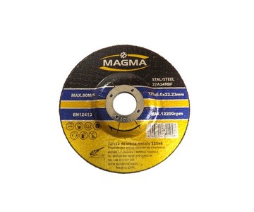 Tarcza do szlifowania metalu stali 125x6,0mm MAGMA 125x6 5 sztuk zdjęcie nr 2
