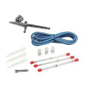 Aeorograf zestaw lakierniczy 4 dysze AB-130K pistolet AB130K AB 130K + 4 sztuki pipeta zdjęcie nr 2