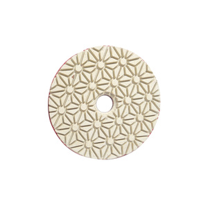 Tarcza diamentowa rzepik na mokro 100 mm #3 kwiatek szlifowania gres gresu kamień granit poler polerowania polerska dysk polerski zdjęcie nr 4