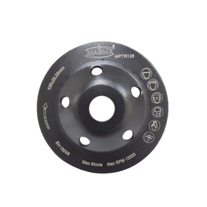 Tarcza diamentowa garnkowa 125x22 segmentowa PREMIUM MPDR125 7mm głowica do szlifowania betonu podwójny segment zdjęcie nr 10