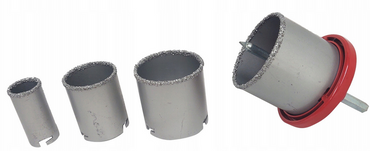 Otwornice do glazury wolframowe 33-73 otwornica płytek wolframowa 4 el. zdjęcie nr 10