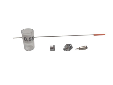 Dysza + iglica + dysza zewnętrzna osłona dyszy + osłona iglicy AB-116K 130 131 180 183K 186K nowy typ 0,5 zdjęcie nr 5