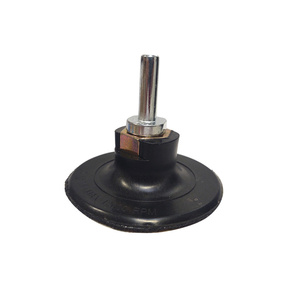 Dysk twardy szlifierski na rzep 75 mm gwint m14 do szlifierki wiertarki czepny backing backer pad disc rotoszlif zdjęcie nr 2