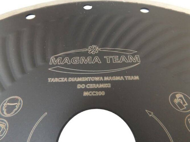Tarcza diamentowa tarcze do ceramiki 200x22,2 200x22 ciągła MCC200 Magma MCC zdjęcie nr 4