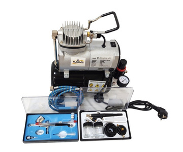 Zestaw kompresor do aerografów z butlą + AB130 0,2+0,3+AB138 0,5 AB-130 AB-138 zdjęcie nr 5